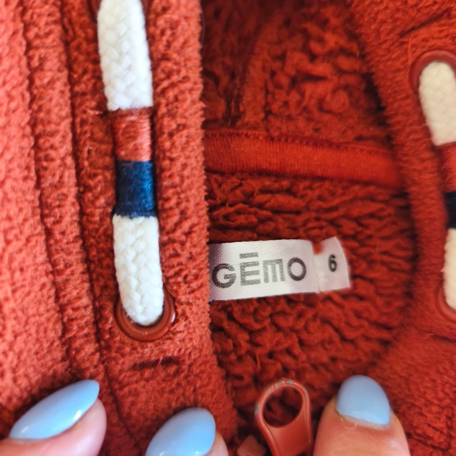 Warme terracotta vest voor jongens van 6 jaar van merk GEMO – photo 4